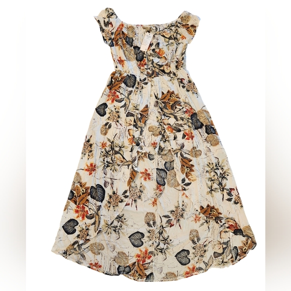 High Low Maxi Romper Dress with Shorts - Picture 4 of 5